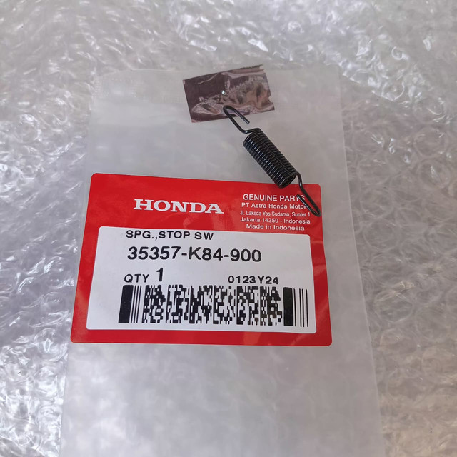 Per Spring Stop Switch Rem Crf 150 AHM 35357K84900