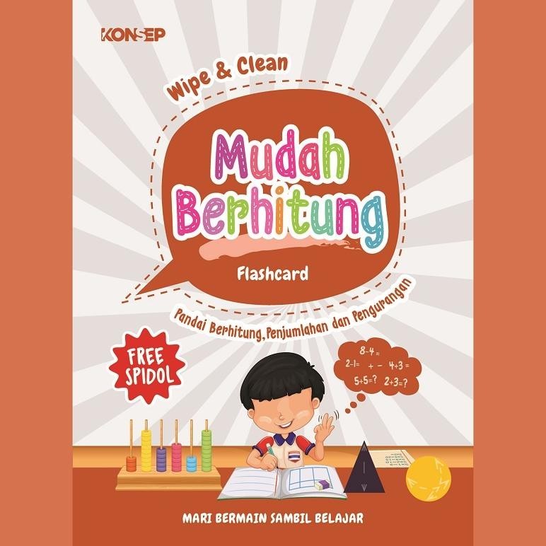 

Get New (Free Spidol) Flash Card - Mudah Berhitung Edukasi Anak Kartu Wipe & Clean Ditulis Dihapus Limited
