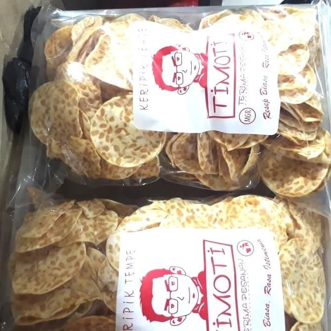 

NEW PRODUK KRIPIK TEMPE TIMOTI 500 GRAM ...BEBAS MINYAK KRISPY..DAN SANGAT RENYAH !!!!!