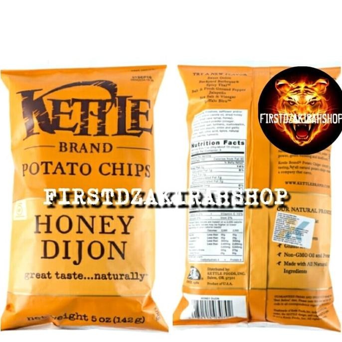 

READY STOCK KETTLE BRAND POTATO CHIPS HONEY DIJON KETIPIK KENTANG 142GR !!!!!