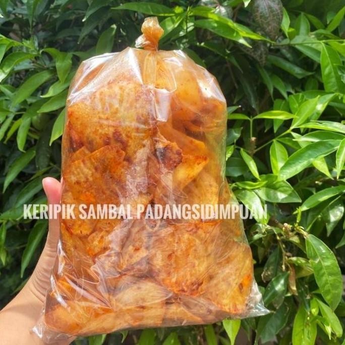 

NEW PRODUK 500 GRAM KERIPIK SAMBAL PEDAS KHAS SIDEMPUAN/PADANGSIDIMPUAN !!!!!