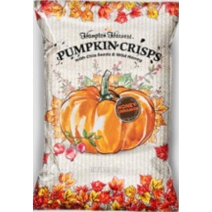 

BIG SALE HAMPTON HARVEST PUMPKIN CRISPS HONEY CINNAMON 140 G | SNACK SEHAT !!!!!