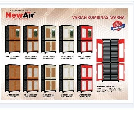 Lemari NewAir EMBOS - LP 032 C