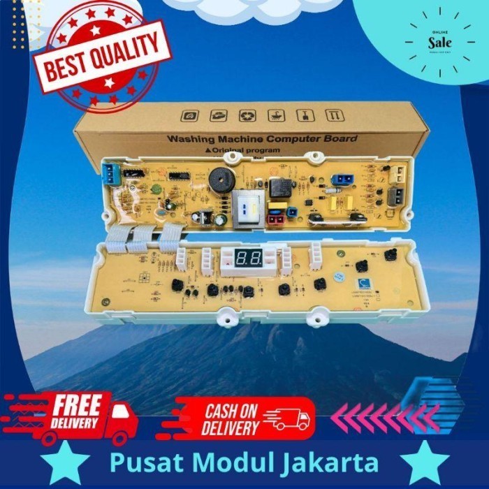 LG WF-F801TC / WF-L801TC MODUL PCB MESIN CUCI TOP LOADING