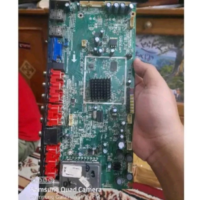 MB MAINBOARD MOTHERBOARD MOBO MODUL MESIN TV LCD POLYTRON PLM 42M11