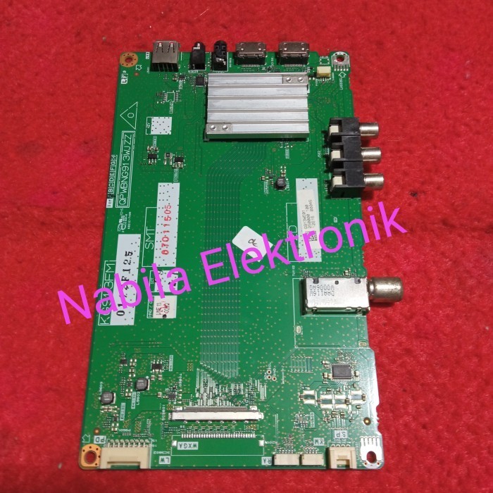 MESIN TV LED SHARP 2T-C45AD1X - MOBO - MODUL MICOM TV SHARP 45AD1X