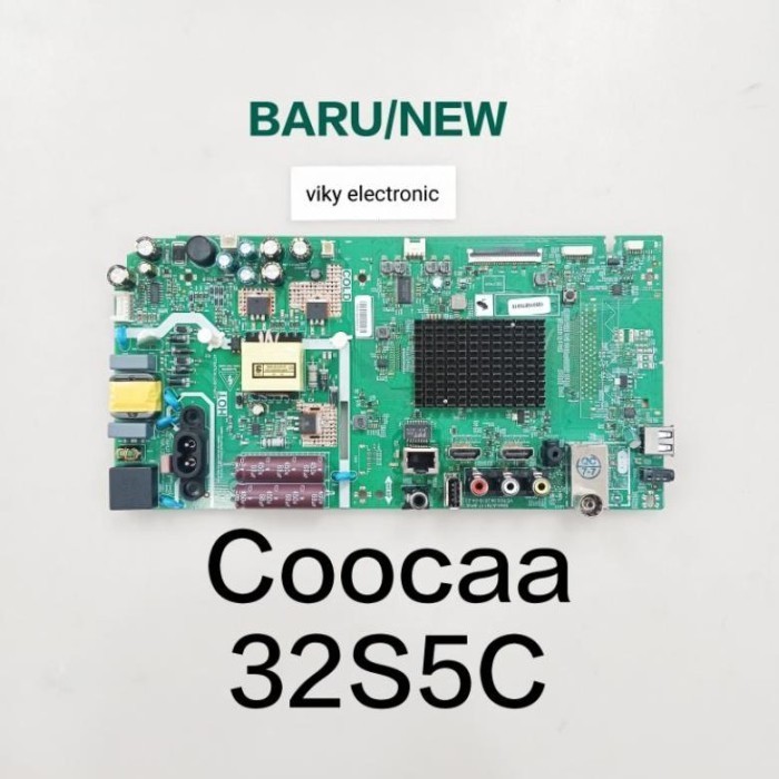 COOCAA 32S5C MAINBOARD MB MODUL MOBO MESIN TV COOCAA 32S5C