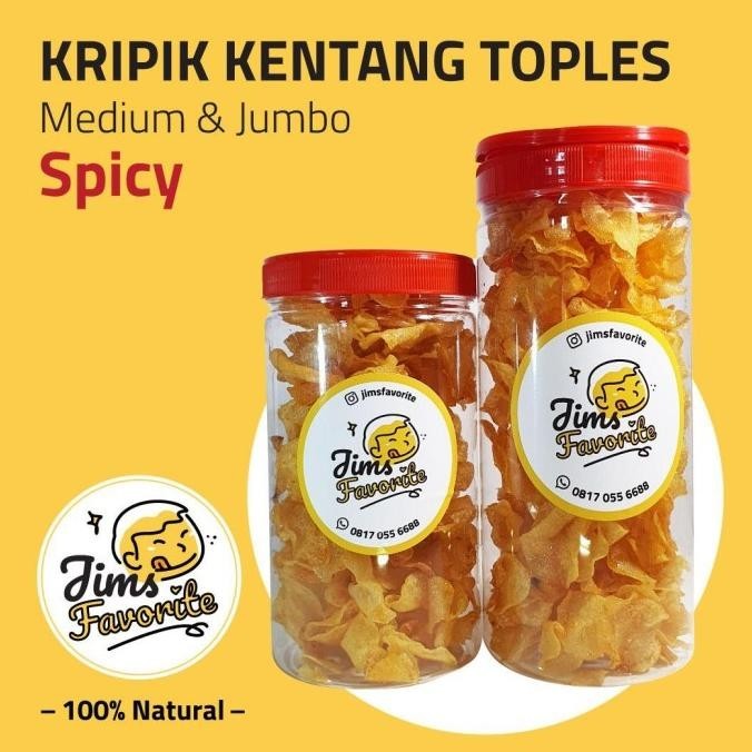 

BIG SALE KRIPIK KENTANG TOPLES JUMBO !!!!!