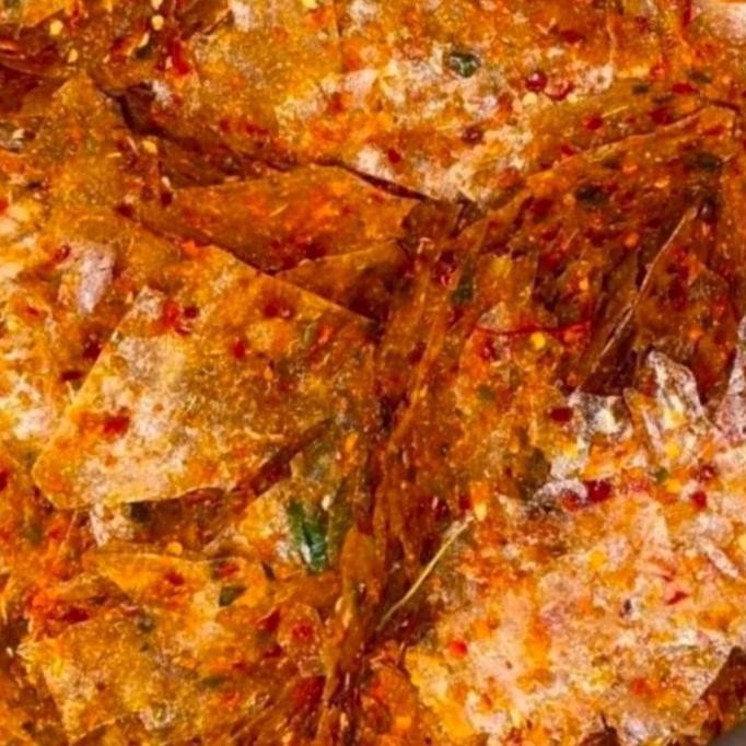 

READY STOCK KERIPIK KACA 1KG KRIPCA PEDAS ASIN GURIH DAUN JERUK !!!!!