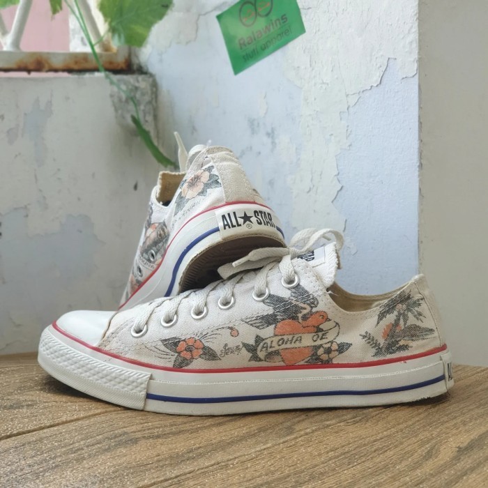 CONVERSE CT LOW SAILOR JERRY "ALOHA OE" SIZE EUR 39/24.5CM