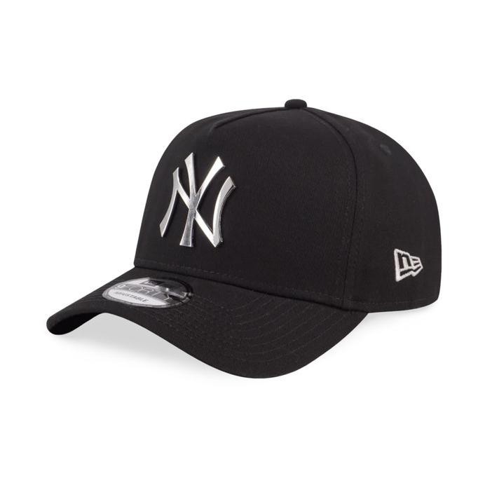 READY STOCK TOPI NEW ERA 9FORTY NEW YORK YANKEES MLB METAL BADGE CAP ORIGINAL 100% 