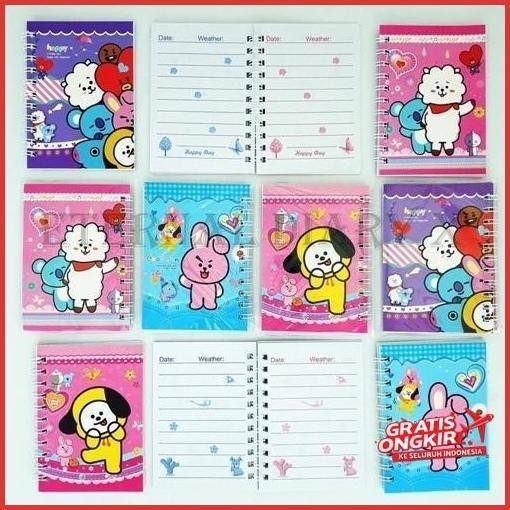 

Terlaris Memo Spiral Bts Dan Black Pink Promo Terbatas