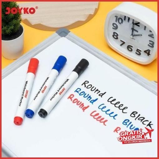 

New Arrival Spidol Papan Tulis Dapat Dihapus Wm-65 Joyko Whiteboard Refillable Terbaik