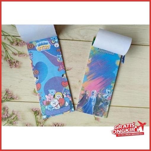 

Termurah Buku Memo Panjang Motif Bts21 Dan Karakter Kartun Limited