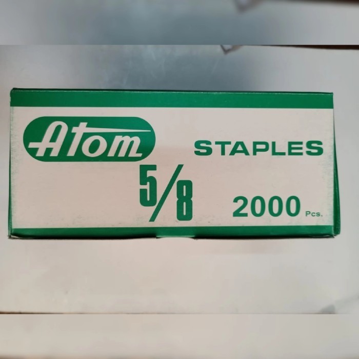 

Asli Isi Stapler Atom 5/8 (16Mm) Diskon