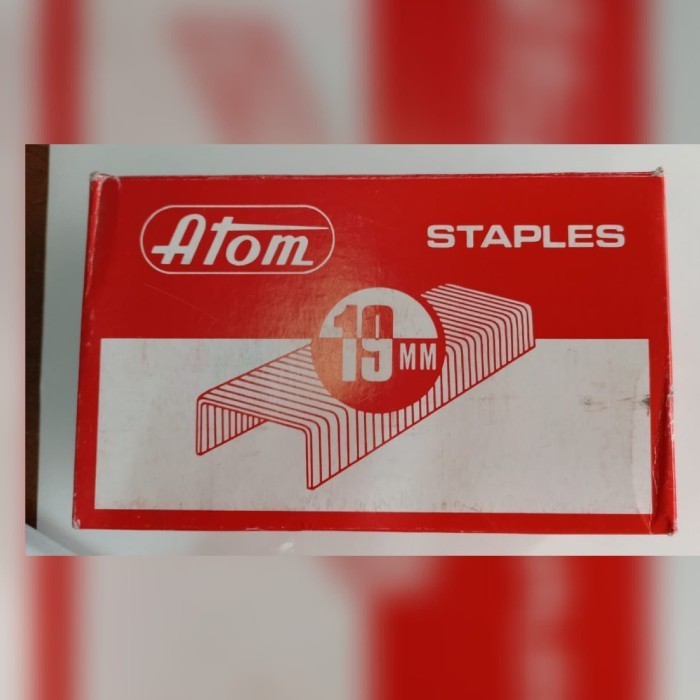 

Promo Isi Stapler Atom 3/4 (19Mm) Ready Stock