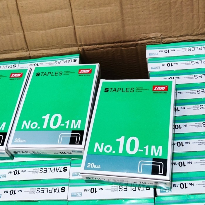 

Terbaru Isi Staples No-10 Deli /Pack Harga Spesial