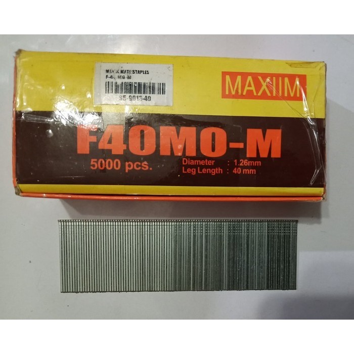 

Termurah Isi Steples F40 Mo-M Maxiim Best Quality