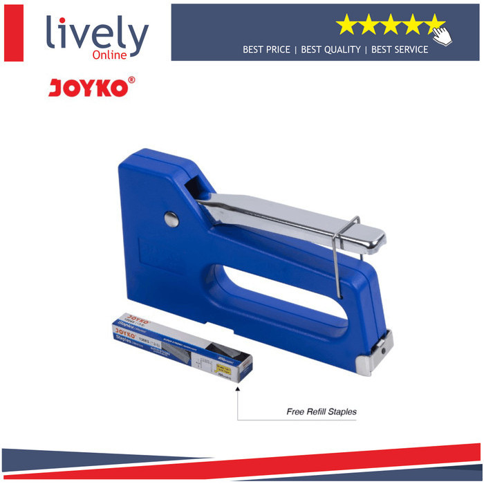 

Terbatas Gun Tacker Stapler Stepler Tembak Joyko Gt-700 Bebas Ongkir