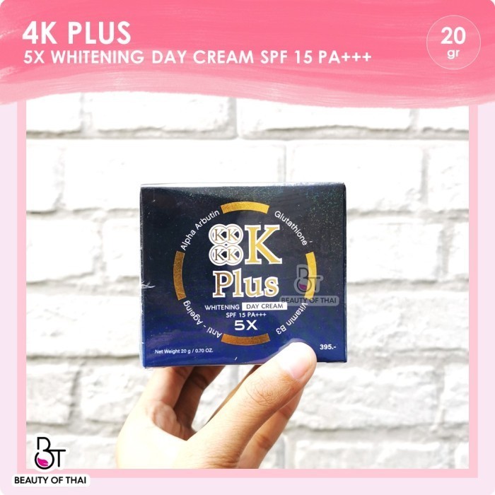 4K Plus 5X Whitening Day Cream Spf 15 Pa+++ Thailand