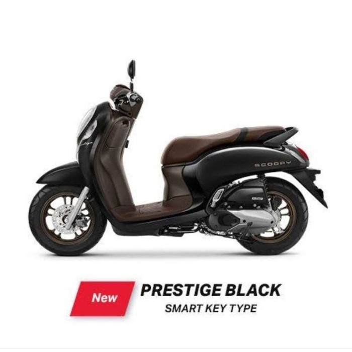 Promo Full Body Scoopy Prestige Sporty New 2021 2022 Hitam Doff Original Murah