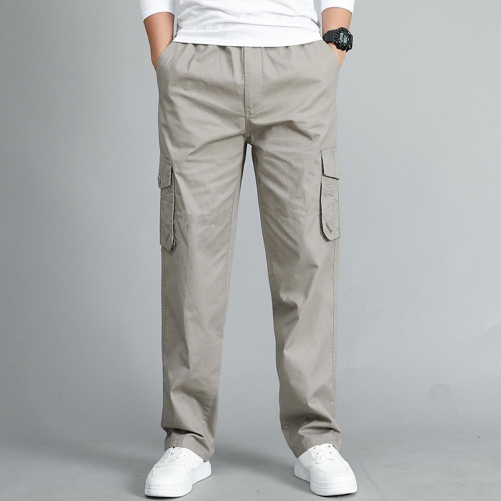 CELANA CARGO PANJANG PRIA WANITA KEMPOL JUMBO CARPENTER CHINO KEMPOL LONG PANTS POCKET DEWASA ARMY H