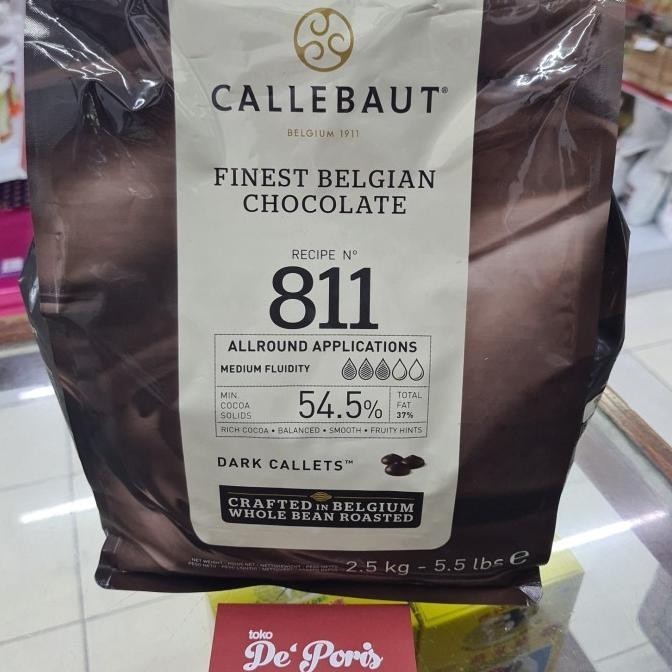 

Ready Miliki Callebaut 811 Dark Chocolate 250Grm Rpk