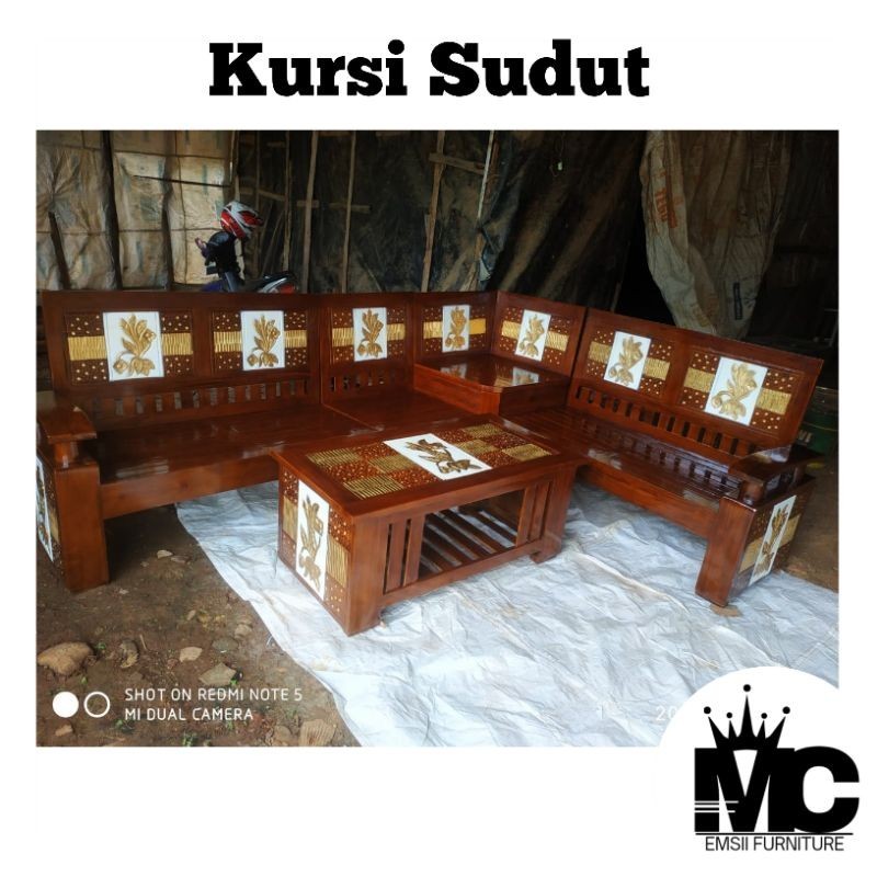 Kursi Sudut Minimalis Kursi Sudut Minimalis Jati Kursi Sudut Jati