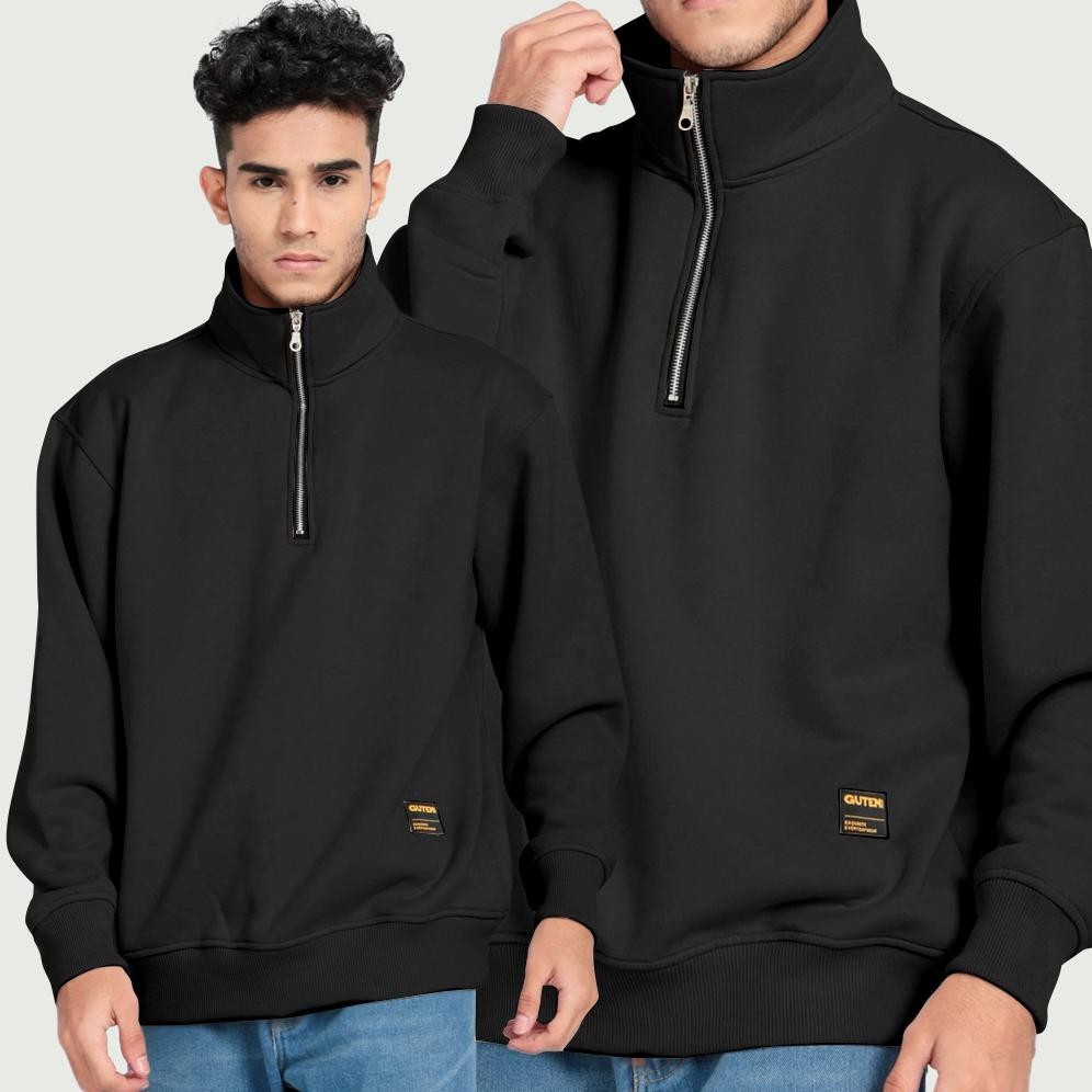 Guten Inc - Sweater Rugby Black Jacket Guten