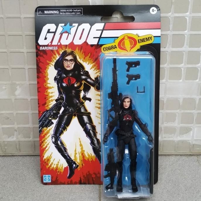 HASBRO GIJOE CLASSIFIED SERIES RETRO CARD BARONESS GI-JOE CLASSIC