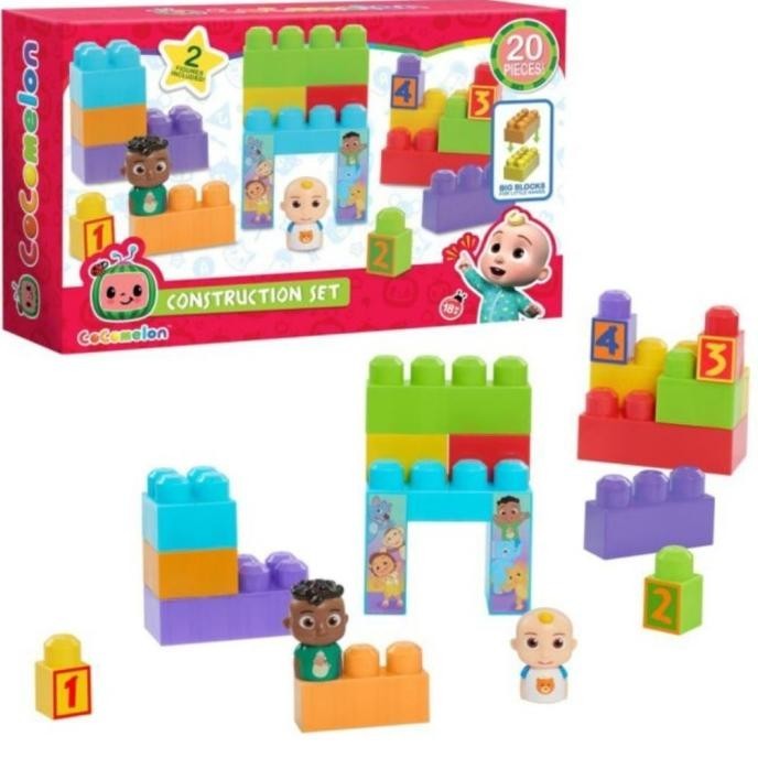 Mainan Anak Edukasi Construction Set Cocomelon