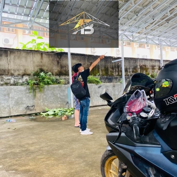 Kanopi Spandek Pasir