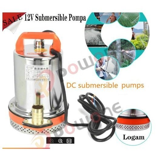 MESIN POMPA AIR KOLAM CELUP SUBMERSIBLE WATER PUMP AIR CELUP POMPA AIR CELUP DC12V