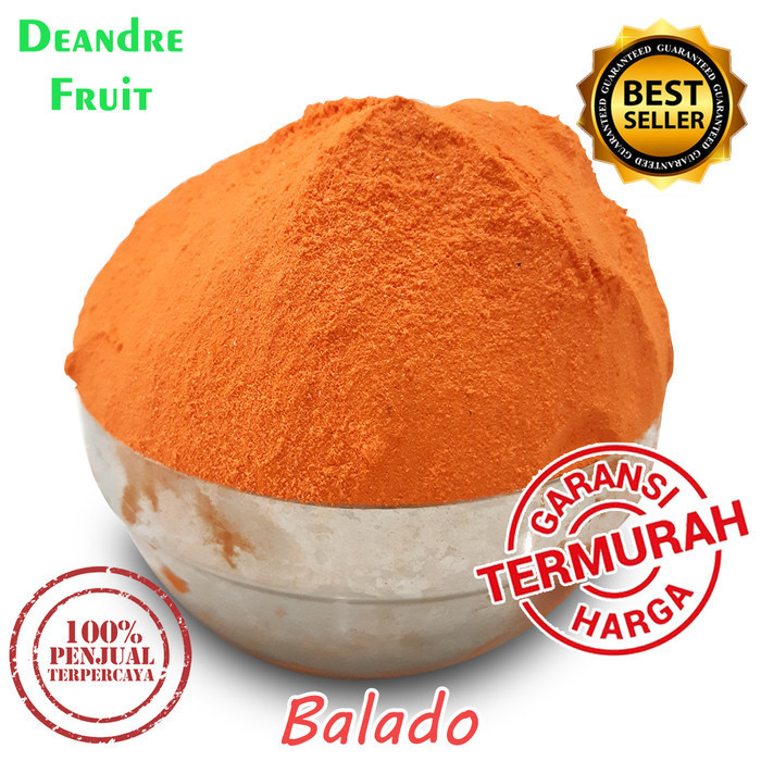 

Ready GROSIR MURAH 1kg Bumbu Tabur Balado Premium Bumbu Kentang Goreng Powde
