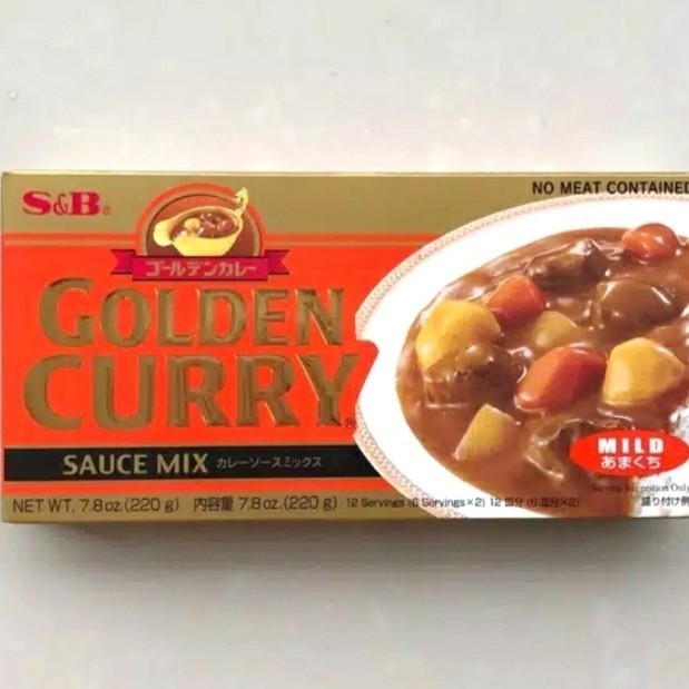 

Ready Golden Curry Mild /Japanese Curry Mix Mild 220gr