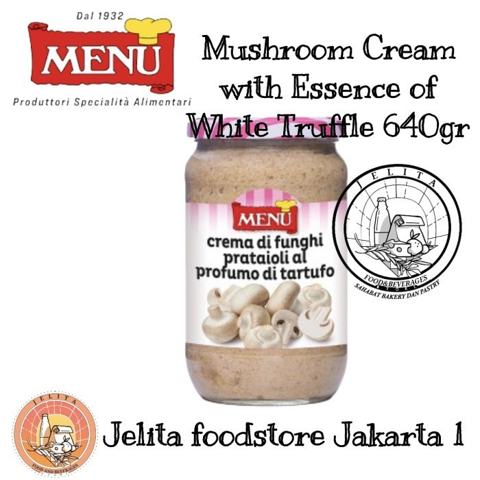 

Ready Menu Mushroom Cream with Essence of White Truffle 640gr