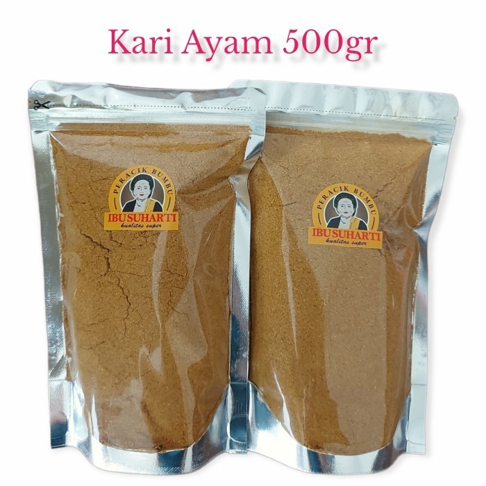 

Ready IBU SUHARTI - REMPAH BUMBU KARI AYAM 500gram