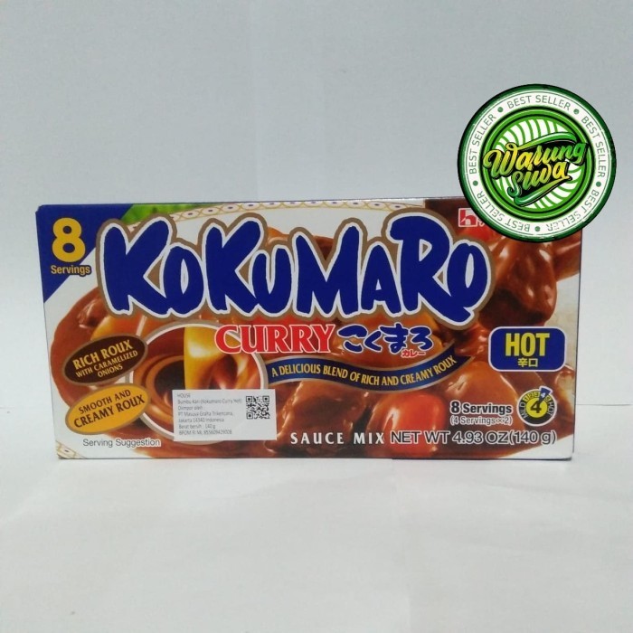 

Ready bumbu kari - house kokumaro curry hot 140 gram