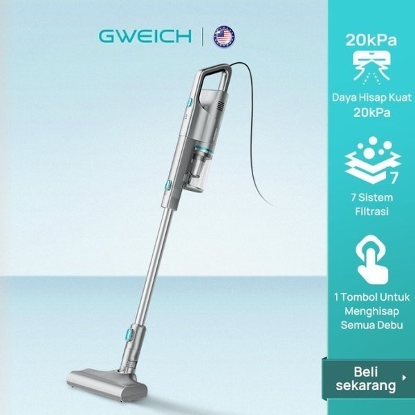 GWEICH GWV-20W06 VACUUM CLEANER PENYEDOT DEBU RUMAH MESIN PENGHISAP
