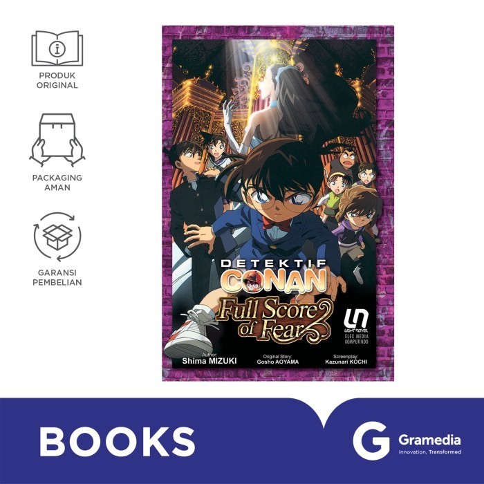 Komik Light Novel Detektif Conan: Full Score Of Fear