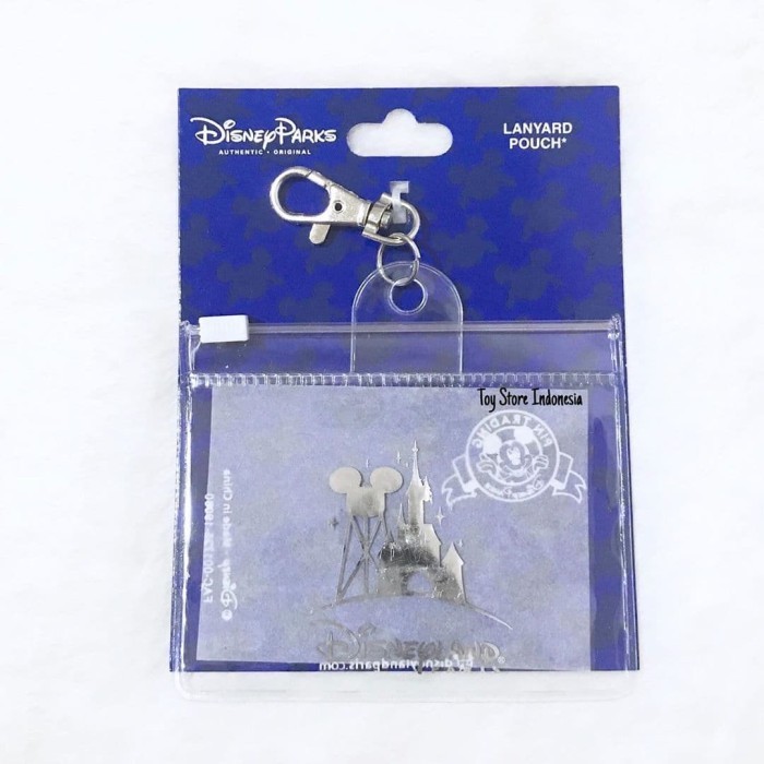 

Original Disneyland Paris Lanyard Pouch Tempat Kartu Passcase