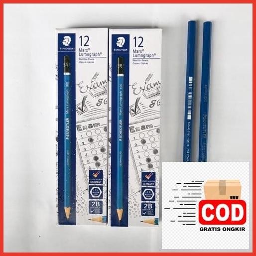 

Termurah 1 Pack Pensil Staedtler 2B Ori Alat Tulis Sekolah Dan Kantor Qc Pass