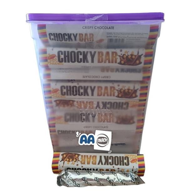 

Chocky Bar Crispy Chocolate Box Isi 40 X 14 Gram