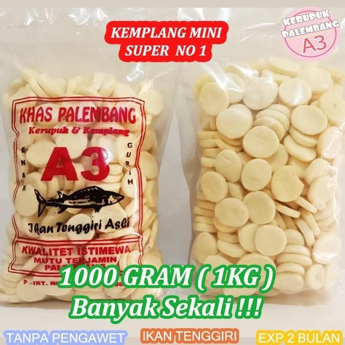 

Kemplang Mini Super Ikan Tenggiri 1 Kg