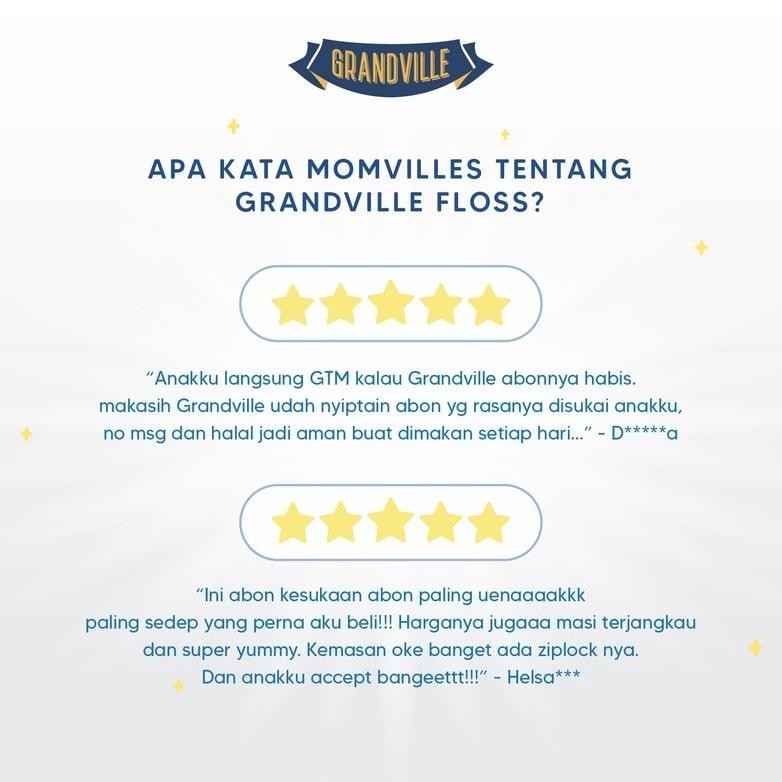 

Grandville Abon Ayam Crunchy Single Pack Original