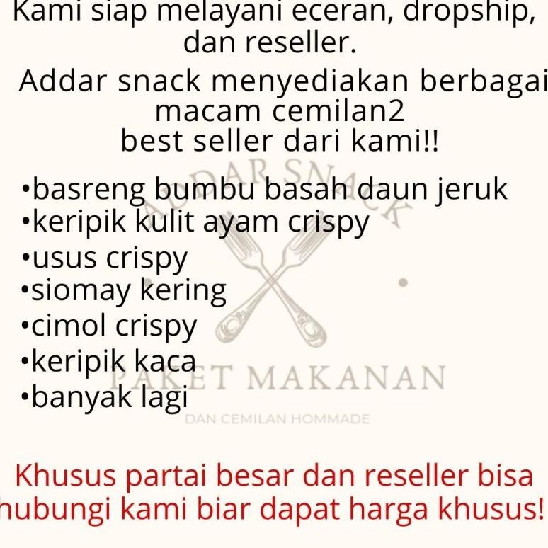 

Keripik Basreng Bumbu Basah Daun Jeruk Halal 1Kg