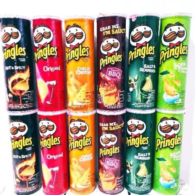 

Pringles Potato Chips / Keripik Kentang 107 Gram