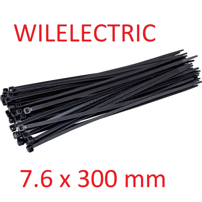 

Fauma Kabel ties / cable ties 30 cm 300 x 7.6 mm 100 pcs UL standard