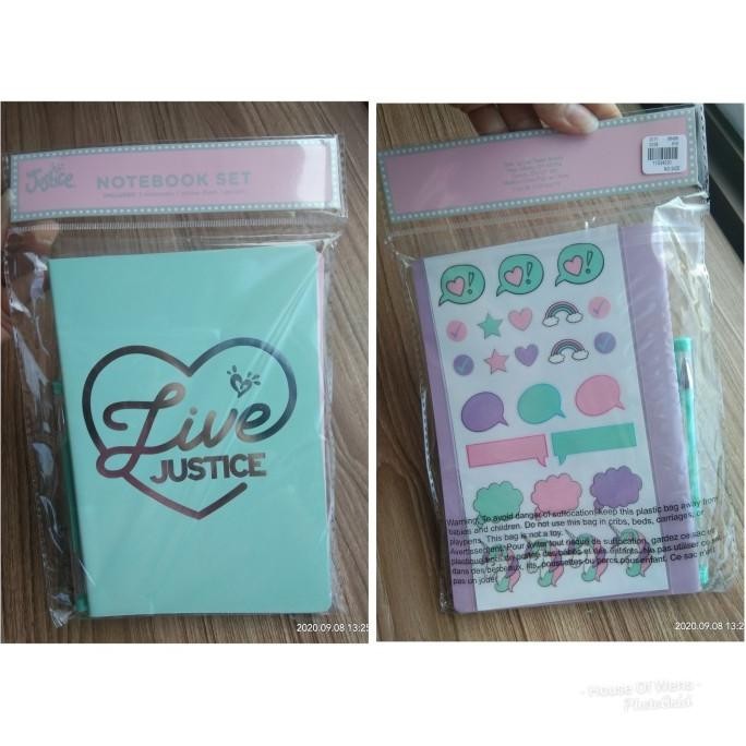 

Sale Now Justice Notebook Set - Alat Tulis Set Stok Terbatas