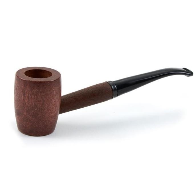 

Roux Pipa Cangklong - Ozark Mountain Corn Cob Pipe - Bent (1-pipe)